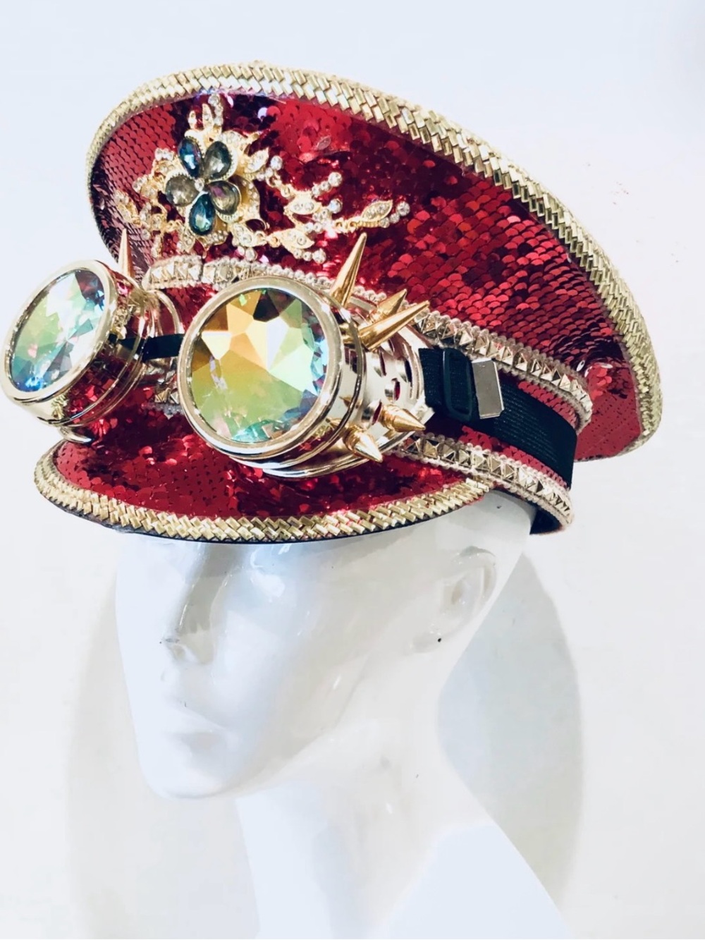 Burning man captain hat